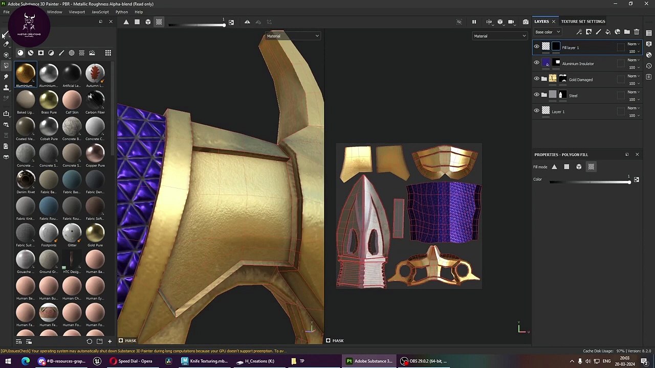 Autodesk Maya Lecture 28 - Knife Melee Weapon A...