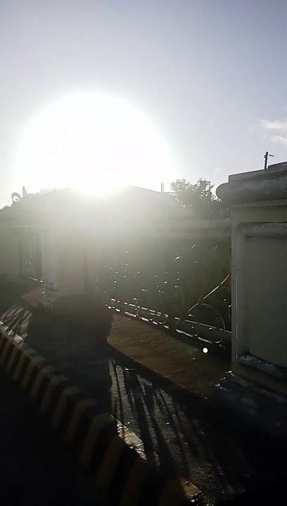 the rising sun