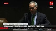 Hugo López-Gatell informa sobre la llegada de ómicron a México