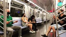 Dibujar retratos realistas de desconocidos en el metro de Nueva York