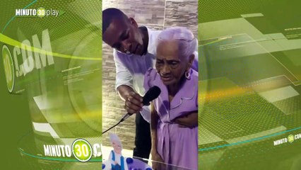 Qué ternura de abuelita Cumplió 100 años y pidió 50 mil pesos de regalo
