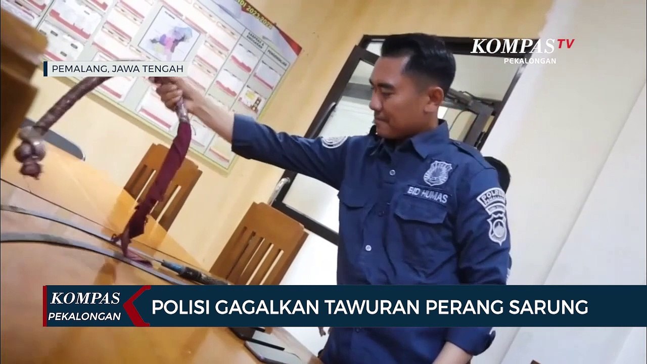 Tawuran Perang Sarung Gagal! 1 Anak Diciduk, Sajam & Motor Disita!