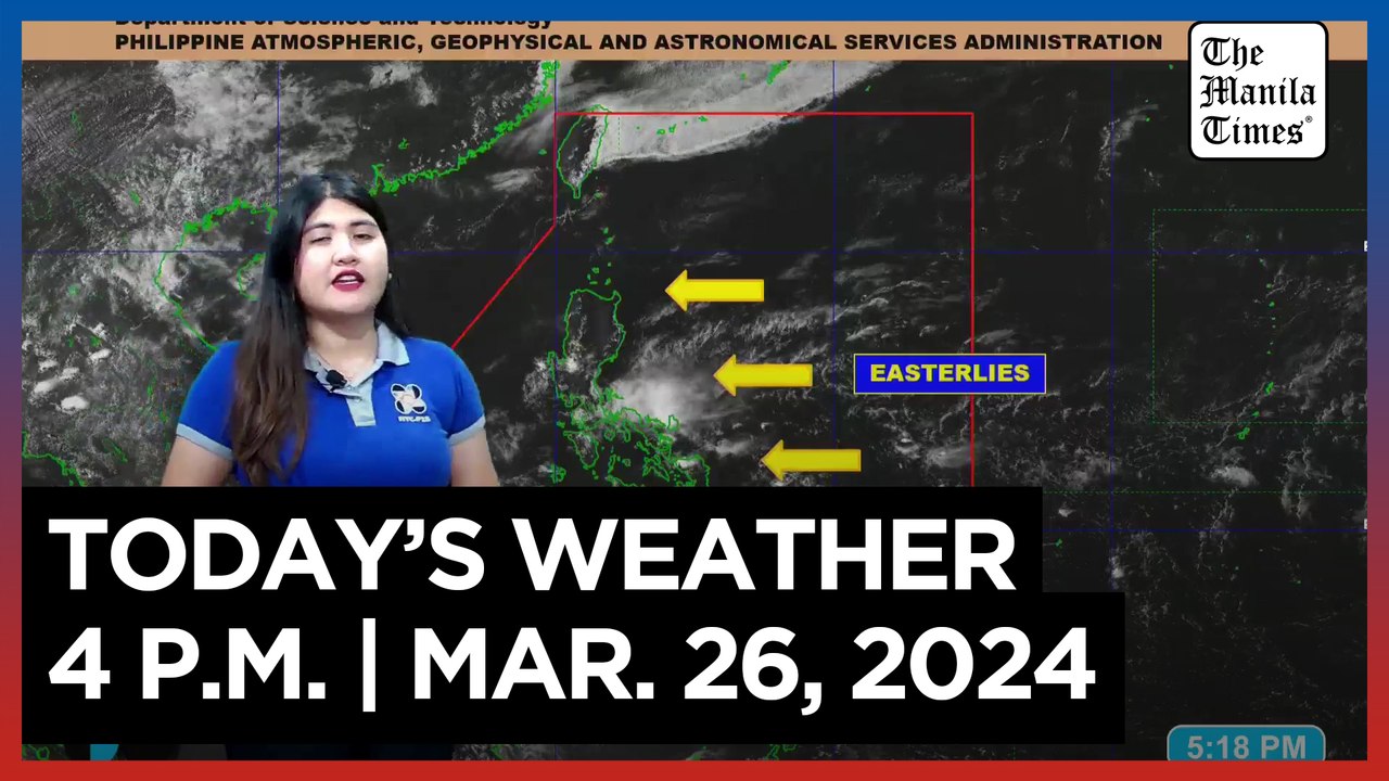 Today's Weather, 4 P.M. | Mar. 26, 2024