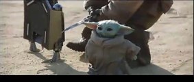 Las escenas mas tiernas de Baby Yoda