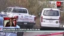 Sube a 14 cifra de cuerpos hallados en camioneta dentro de río en Nuevo León