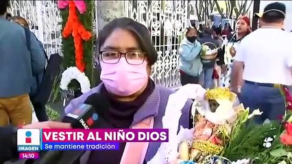 Download Video: Vestir al Niño Dios, tradición que se mantiene el Día de la Candelaria