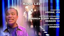 AGT: All-Stars 2023 - Kodi Lee interpreta 