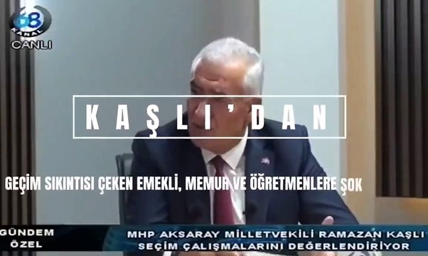 MHP'li vekil emeklinin geçim derdini çözdü: ''Domates satsınlar!''