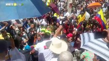 Marchas contra gobierno Petro pasaron de los gritos a los puños