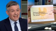 Labour MP Jonathan Ashworth who bet on May election says Sunak ‘chickened out’ as he pays up