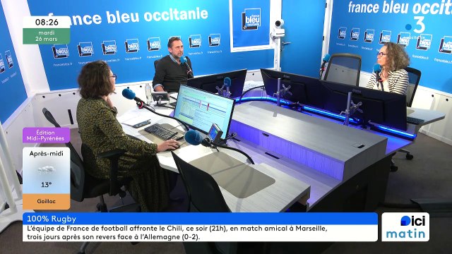 100% rugby - Sandrine Morin revient sur la visite des joueurs du Stade Toulousain au musée Soulages