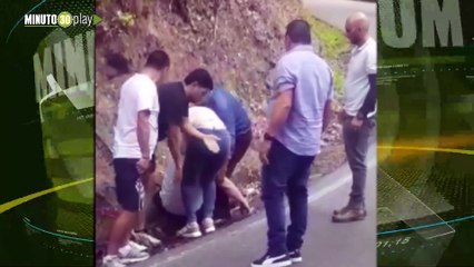 Grave hecho de intolerancia en la Sinifaná Hombres agredieron brutalmente a conductor de bus