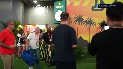 Three worlds collide - Neymar and Butler greet Alcaraz after Miami Open win