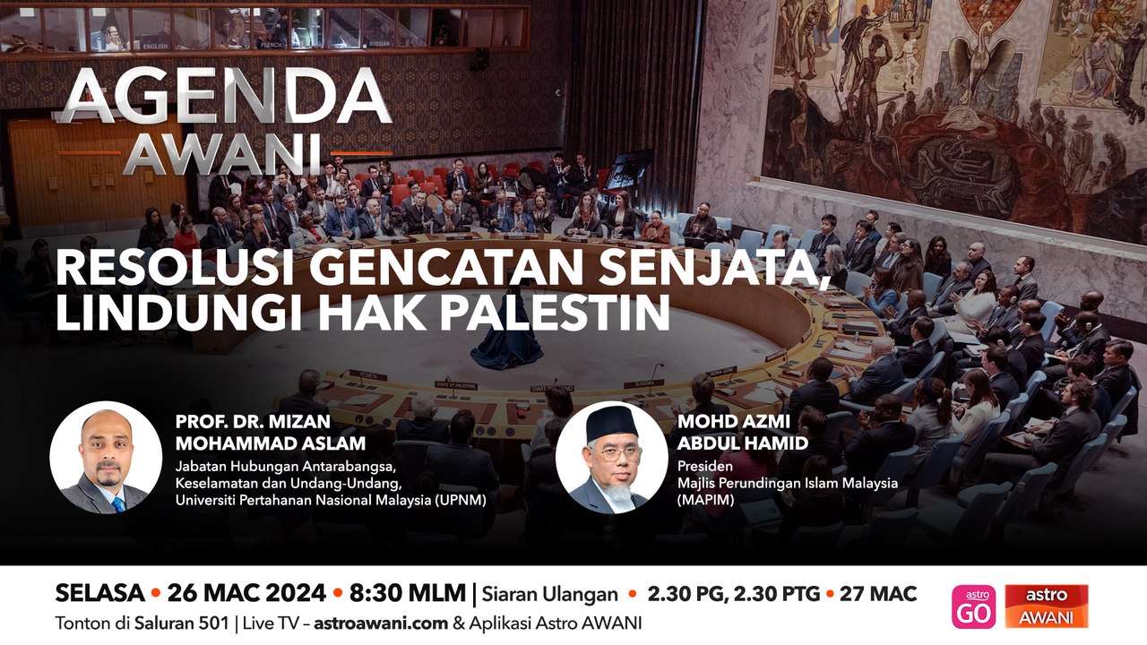 Agenda AWANI: Resolusi gencatan senjata, lindungi hak Palestin