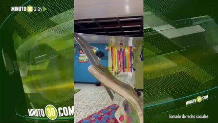 Ladrones robaron un jardín infantil en Tuluá Valle ingresaron por el techo