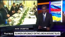 Blinken dice que la diplomacia está en juego en las conversaciones sobre Ucrania del viernes