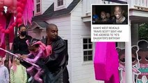 Kanye agradece a Travis Scott los detalles de su fiesta de cumpleaños