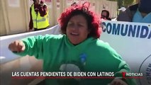 Latinos decepcionados con Joe Biden por la reforma migratoria |