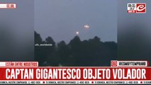 OVNI gigantesco sorprendió a conductores en plena ruta