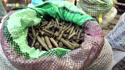 La Policía incauta cerca de medio centenar de armas en el suroeste de Colombia