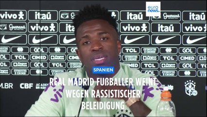 Real Madrid Fußballer weint wegen rassistischer Beleidigung