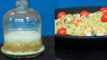 Tagliatelles aux Crevettes, Mesfouf au beurre de cacahuète - Koujinetna haka Ramdan 3 EP 15