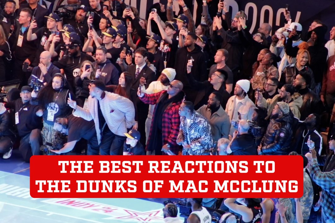 The best reactions to the dunks of Mac McClung, winner of the 2024 NBA dunk contest