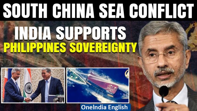 India firmly supports Philippines sovereignty: Jaishankar on South China Sea incidents | Oneindia