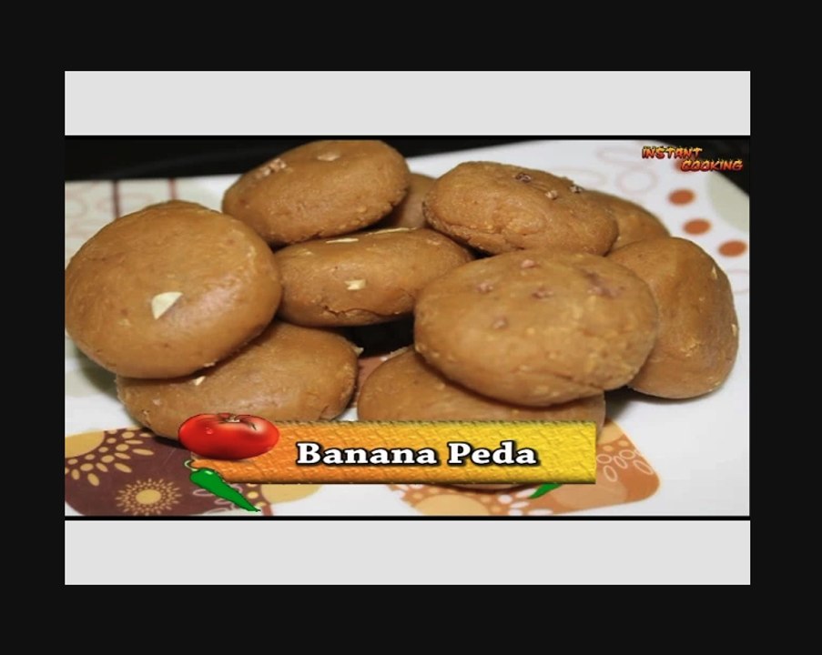 केले का पेड़ा | Banana Peda | Peda Recipe | Mathura Peda With Banana Twist