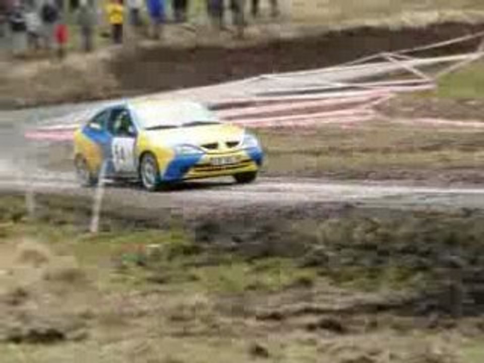 rallye de faverges 2008 equip.bret/blanc megane