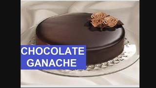 चॉकलेट गनाश | Chocolate Ganache For Cakes | How To Make Chocolate Ganache at Home