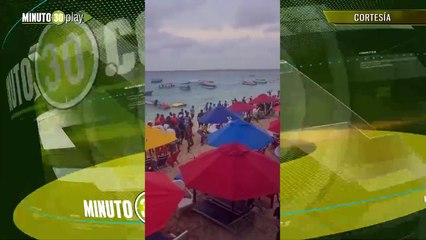 Pelea entre ‘lancheros’ en una playa de Cartagena
