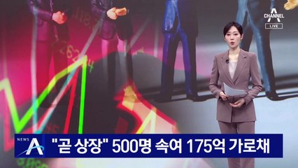 “곧 상장된다”…500명 속여 175억 가로채
