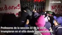 Causan destrozos en el lugar donde supuestamente sería la boda de Elba Esther Gordillo