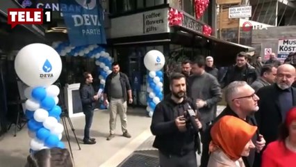 Ali Babacan’ın il başkanlığı binası açılışına 20 kişi katıldı