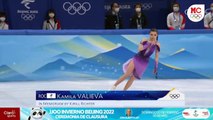 Patinaje artístico Beijing 2022: Kamila Valieva llora en su brillante regreso a la pista