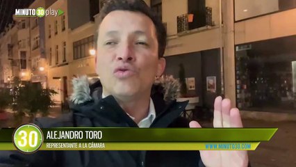 Representante Alejandro Toro llegó a Bruselas para participar en la Eurolat