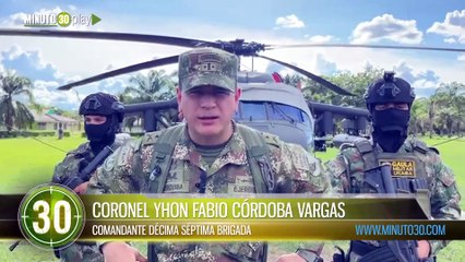 Capturan a dos personas por suministrar dotación de intendencia, armas y municiones