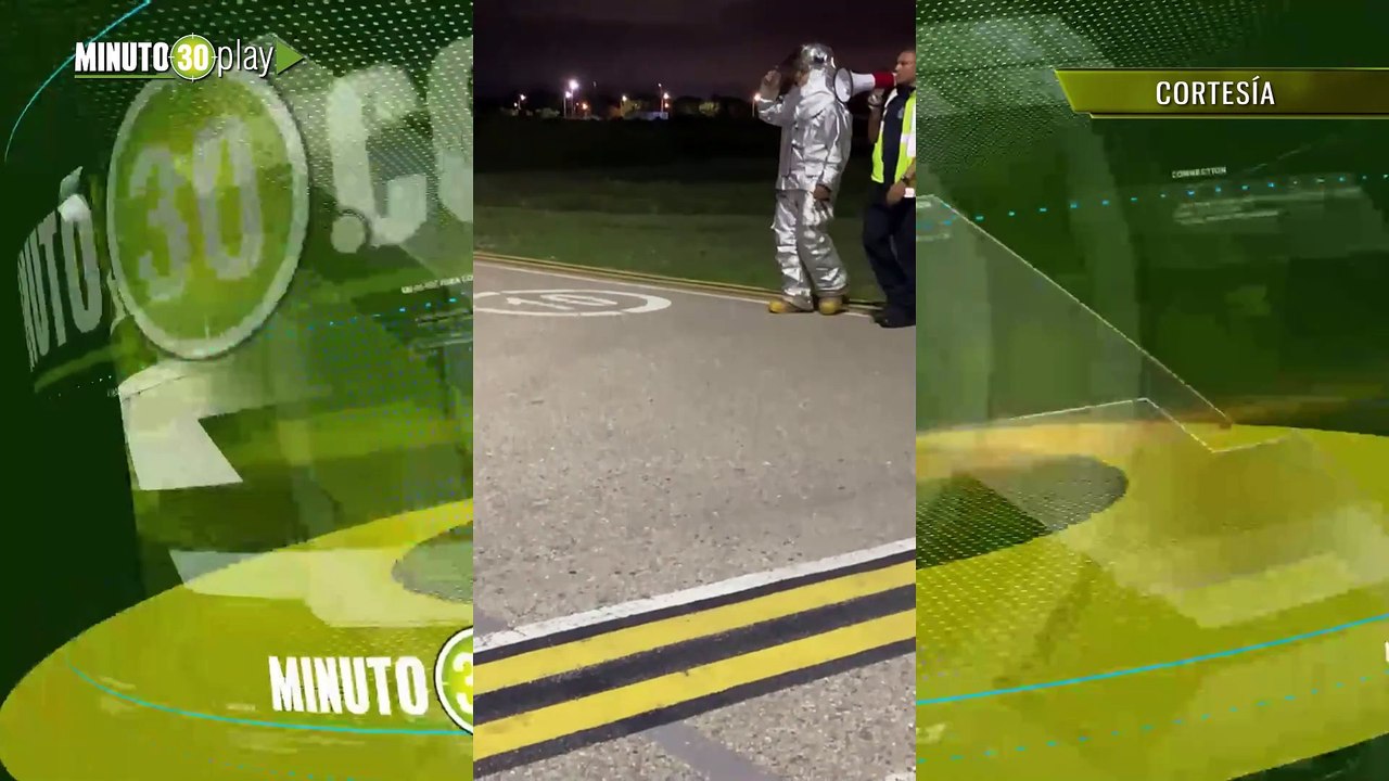Ordenaron evacuar aeropuerto de Valledupar por dos