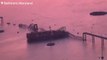 Daylight footage reveals aftermath of Francis Scott Key Bridge collapse