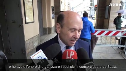 Meyer: "Pollini e' stato il pianista della mia vita"