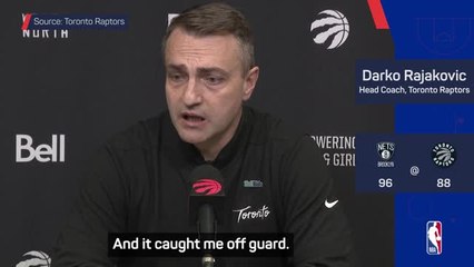 Tải video: Raptors coach 'caught off guard' by Jontay Porter betting investigation