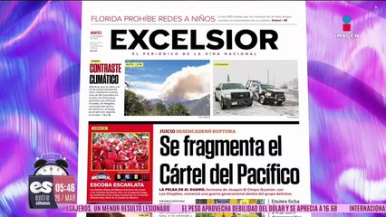 Primeras planas de los periódicos | 26 de marzo de 2024