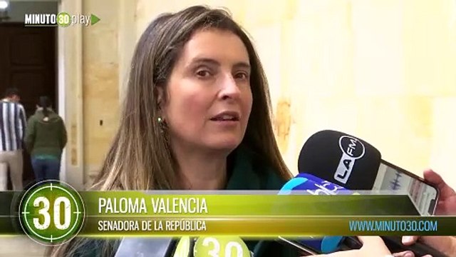 Paloma Valencia reacciona a terna femenina para reemplazar al Fiscal Barbosa SIN AUTOPLAY