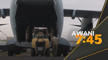 Tentera UK hantar lebih 10 tan bekalan makanan ke Gaza