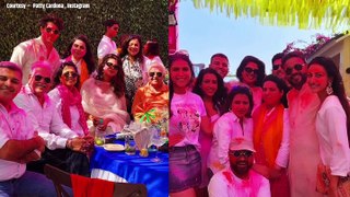 Priyanka Chopra encourages Nick Jonas to dance as they celebrate Holi with daughter Malti!