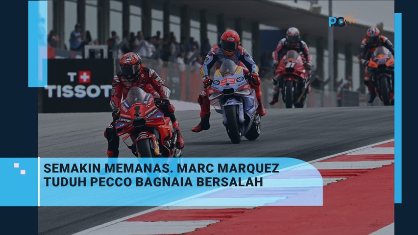 Marc Marques menyalahkan Pecco atas insiden tabrakan di MotoGp Portugal 24 Maret