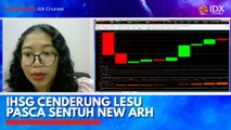 IHSG Cenderung Lesu Pasca Sentuh New ARH