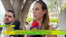 Sarah Nicols ROMPE EL SILENCIO tras denunciar al actor Pascacio López