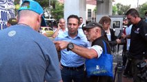 07-09-19 Santiago Gómez caminó la carrera 70 para socializar sus propuestas con la ciudadanía